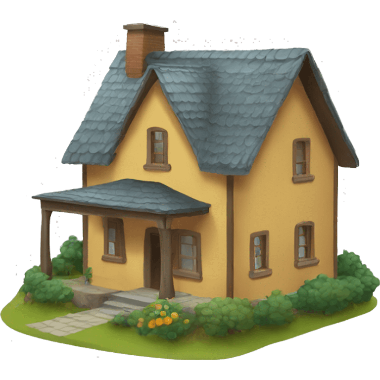 Countryside house  emoji