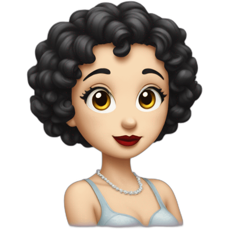 Betty boop emoji