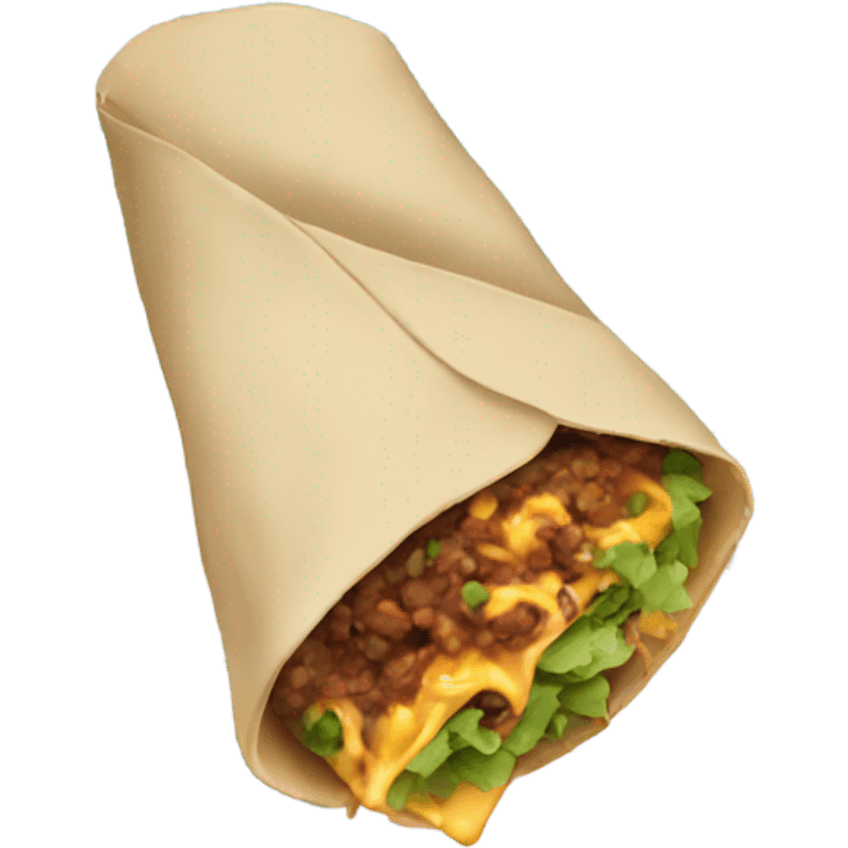 Burrito attacking city  emoji