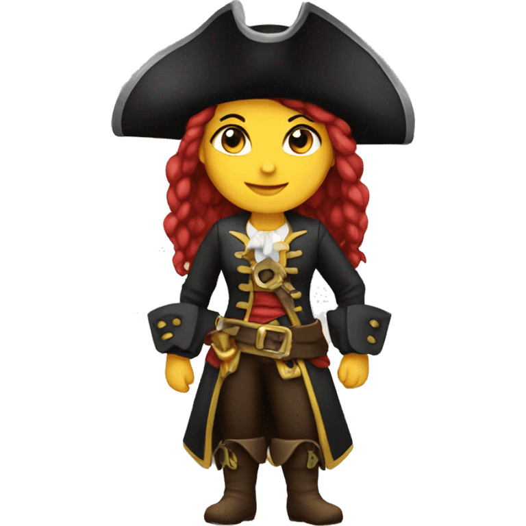 Pirate female emoji