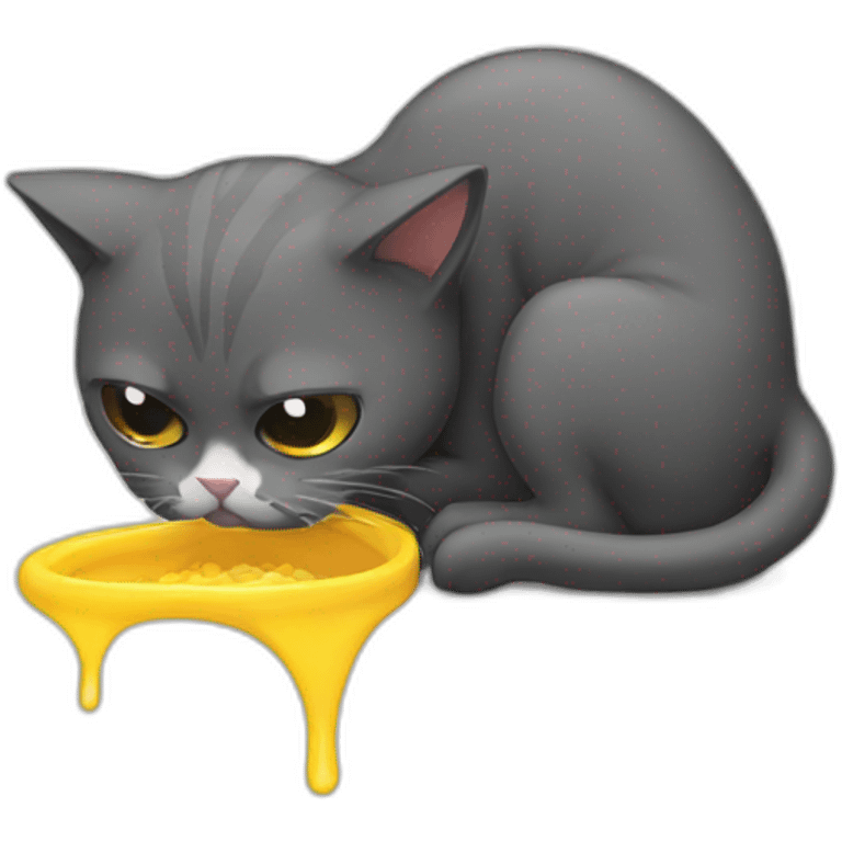 cat vomiting emoji