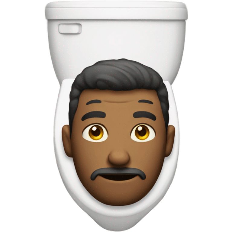 Man in a toilet  emoji