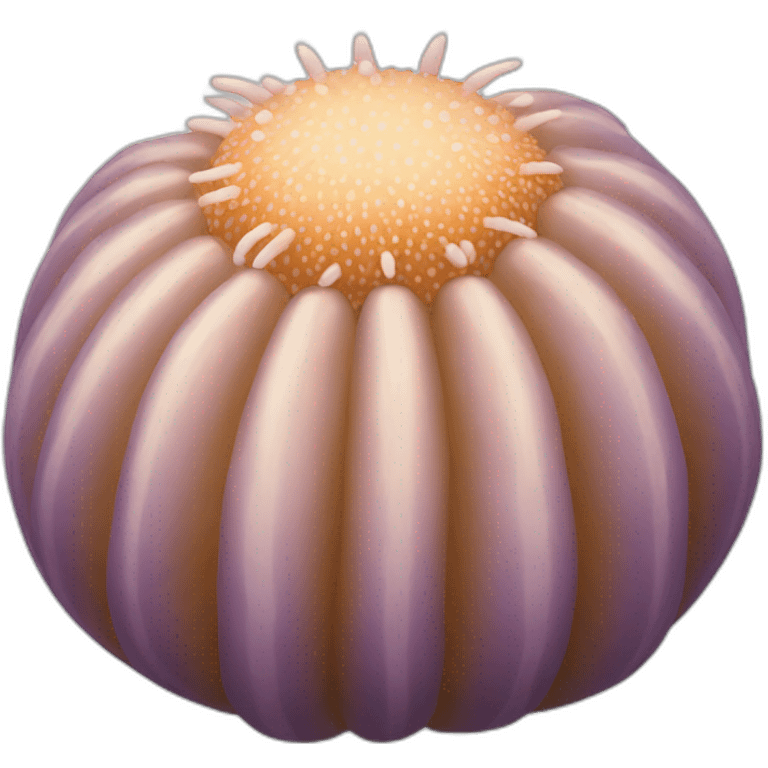 Sea urchin emoji