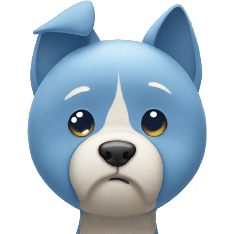 Bluey sad emoji