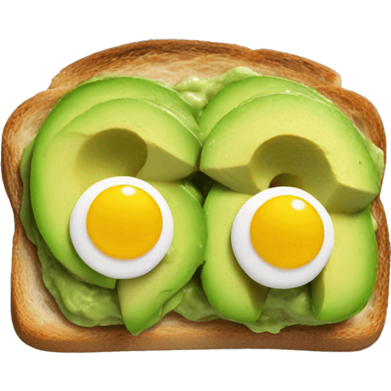 Avocado toast emoji