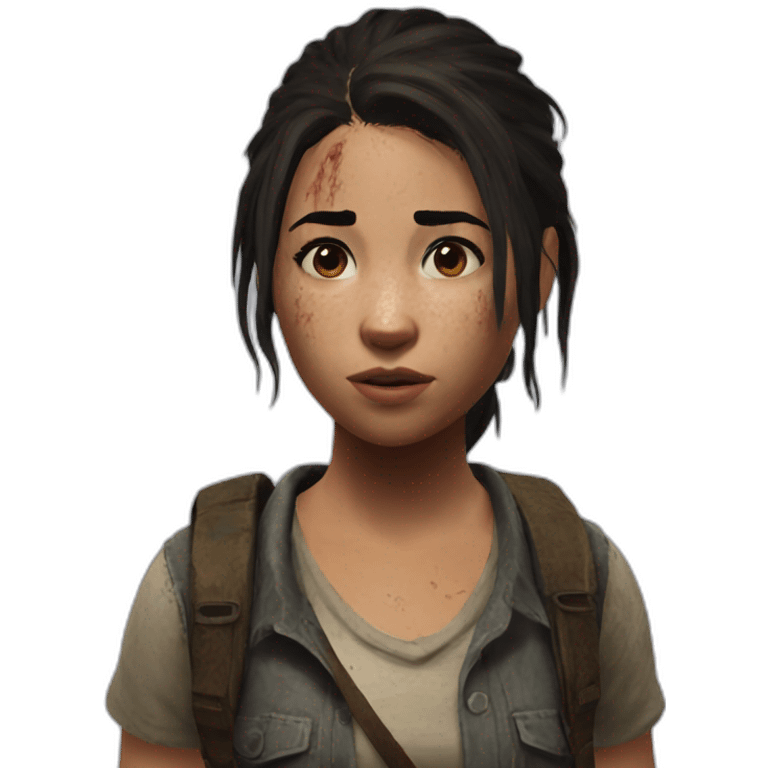 Dina the last of us emoji