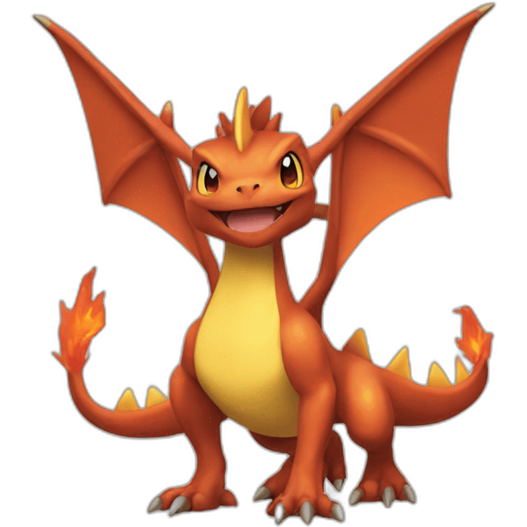 Dracofeu pokemon emoji