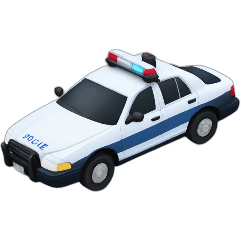 police car emoji