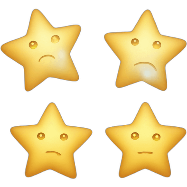 Stars shinning emoji