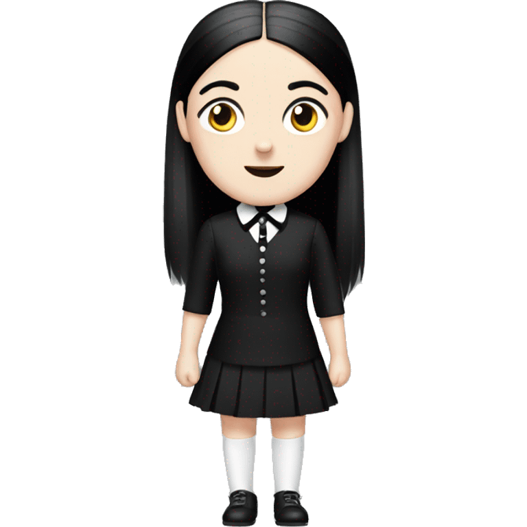 Wednesday Addams emoji