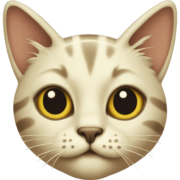 Cat vintage emoji