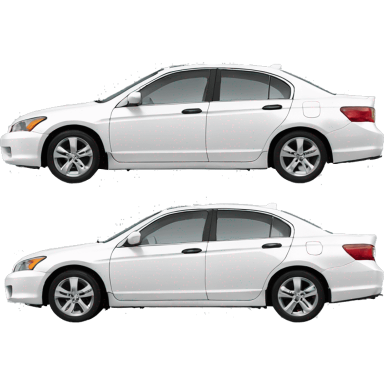 2006 honda accord white side view emoji