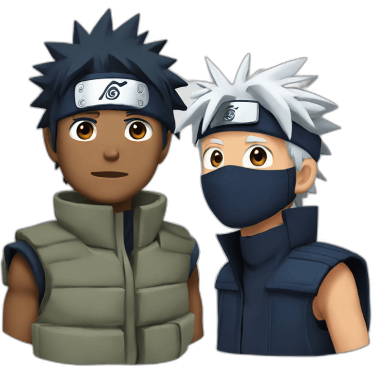 Naruto et kakashi emoji