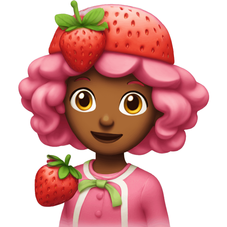 strawberry shortcake  emoji