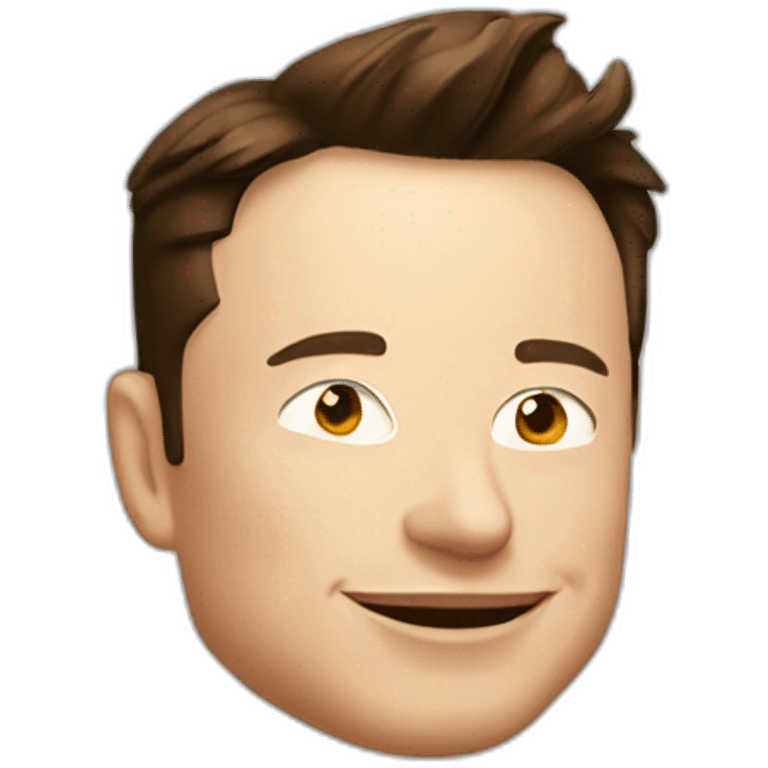 Elon musk winks emoji