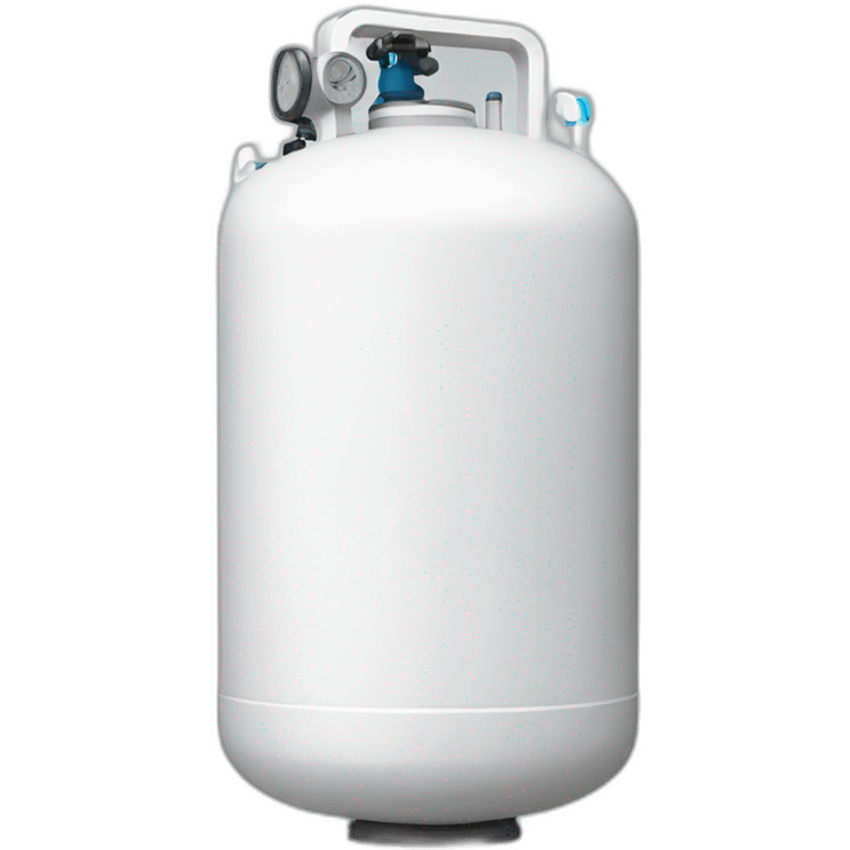 white oxygen tank emoji