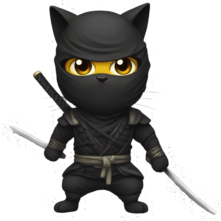 cat ninja emoji