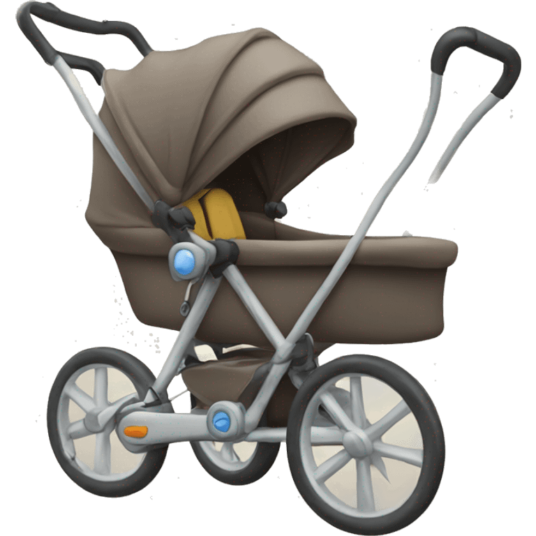 outdoor bike stroller emoji