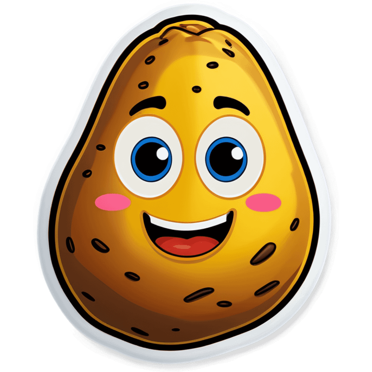 A potato ￼ emoji