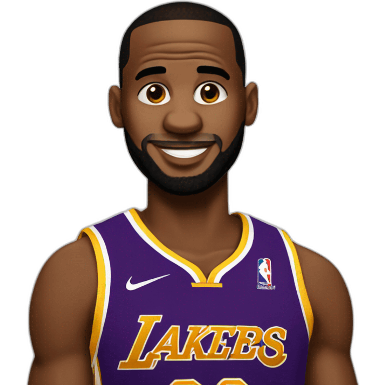 Chat sur lebron james emoji