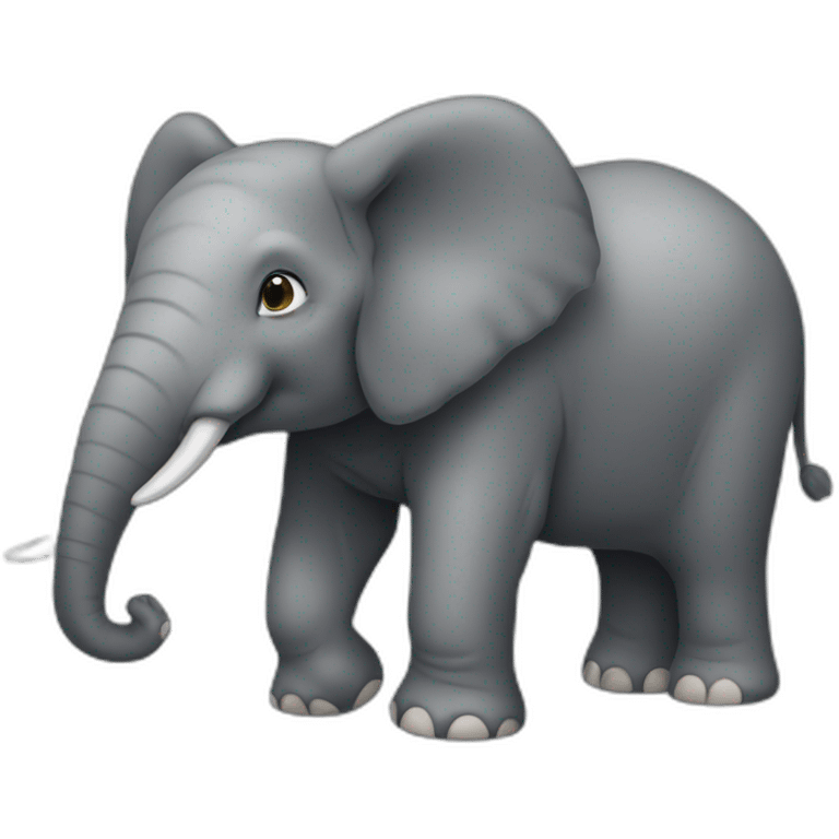 Éléphant f emoji