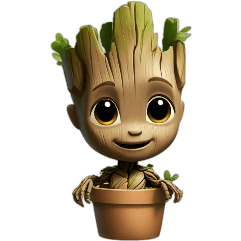 Baby groot emoji