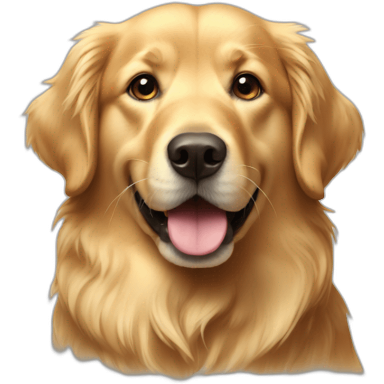 Golden retriever  emoji