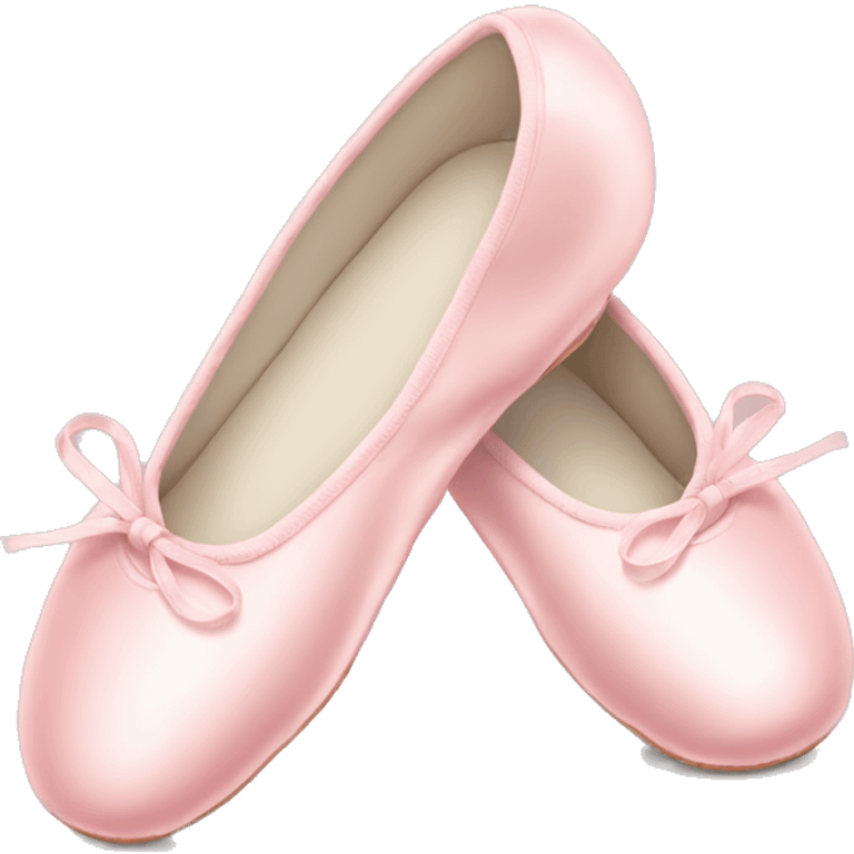 pastel pink ballet shoes emoji