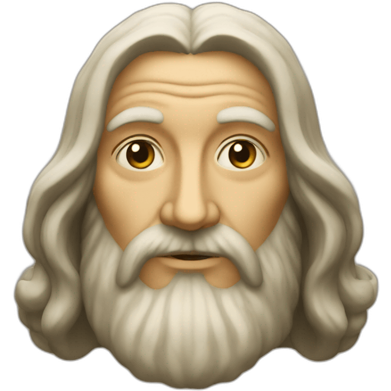 Leonardo da Vinci emoji