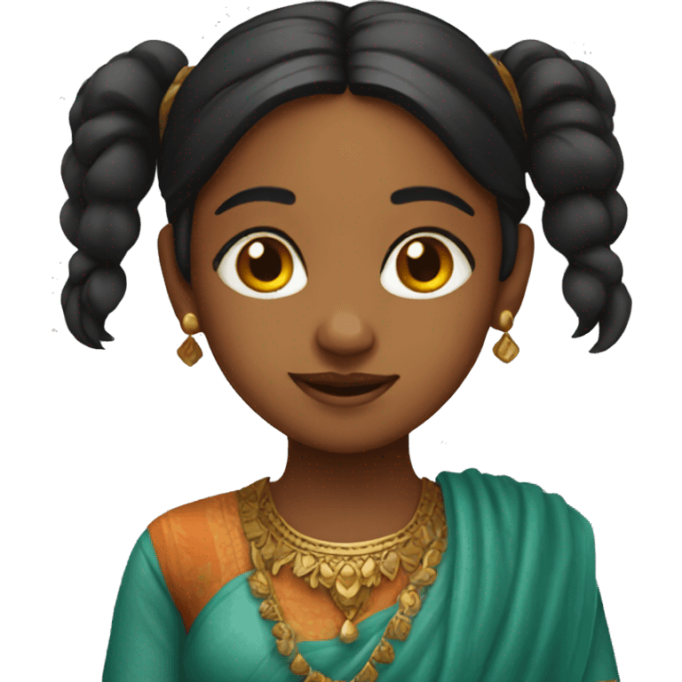 Indian girl emoji