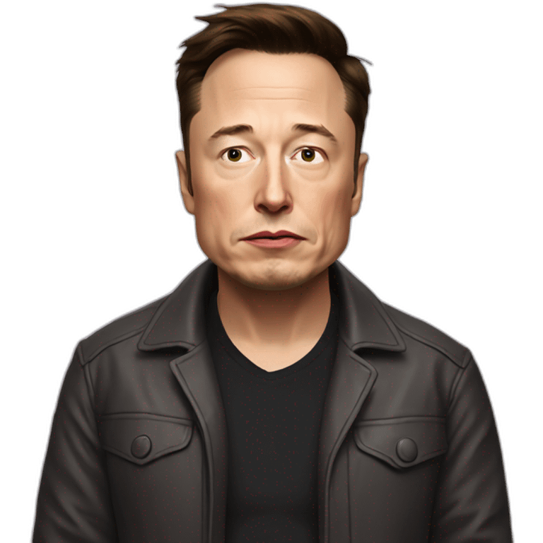 elon musk sad emoji