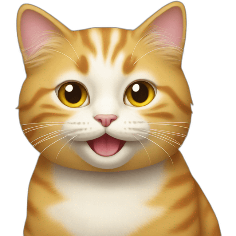 Trump cat smiling emoji