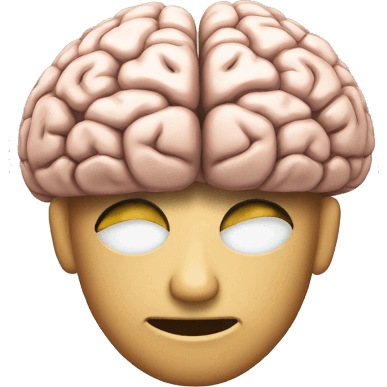 brain up emoji