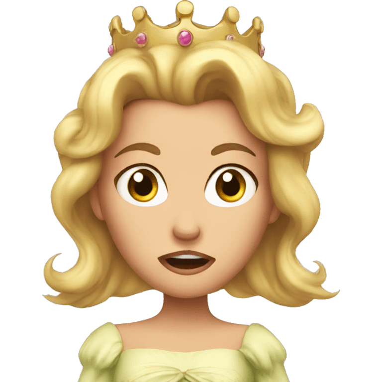 princess angry emoji