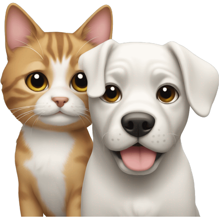 dog and cat emoji