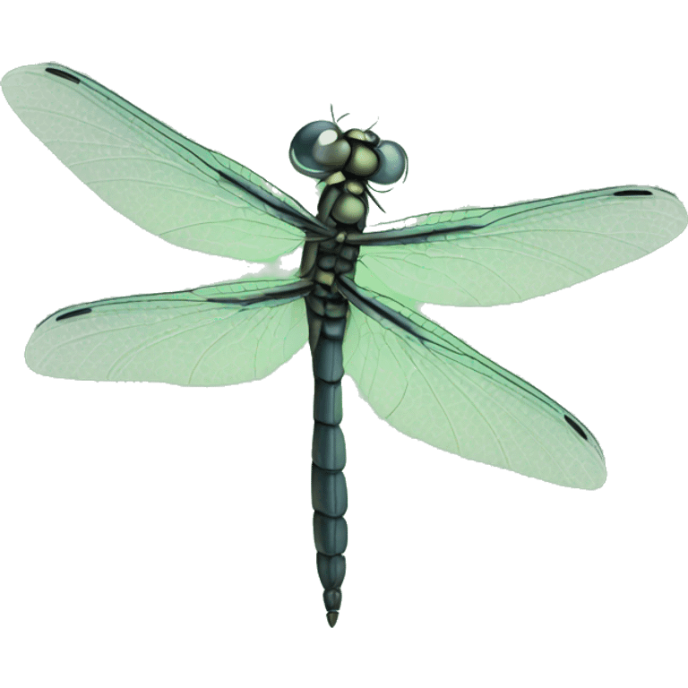 Dragonfly with text: Claudia emoji