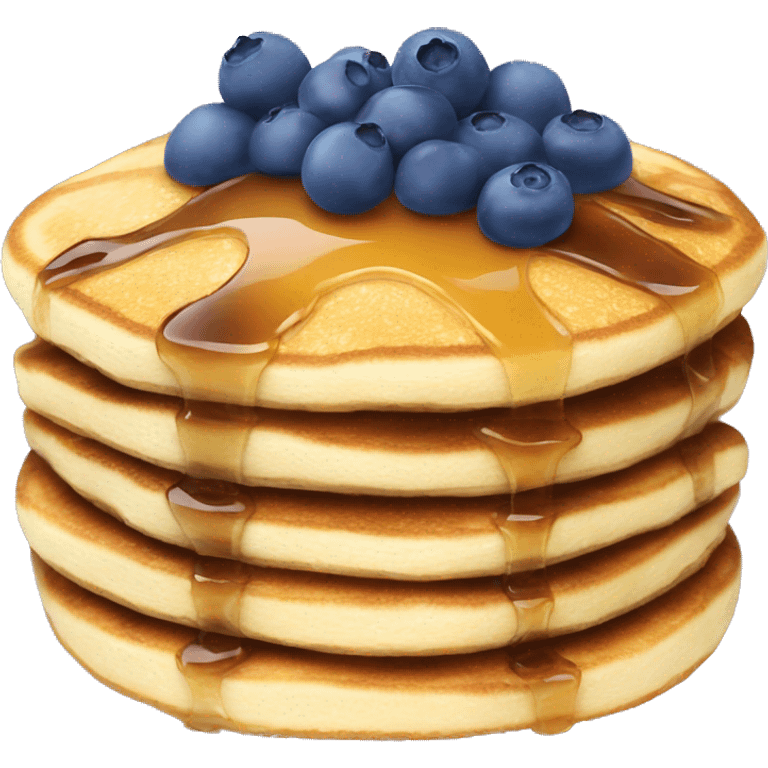 Blueberry pancakes  emoji