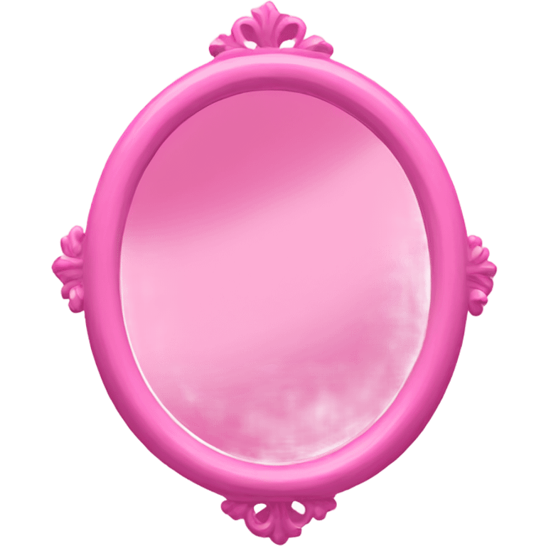 Pink mirror  emoji