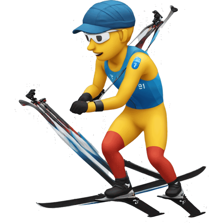 Biathlete emoji