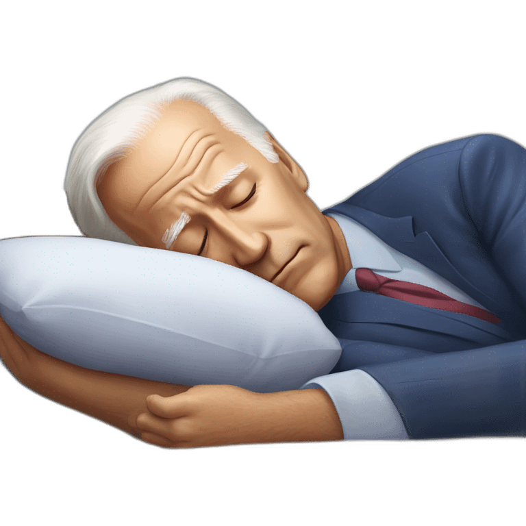 joe biden sleeping emoji