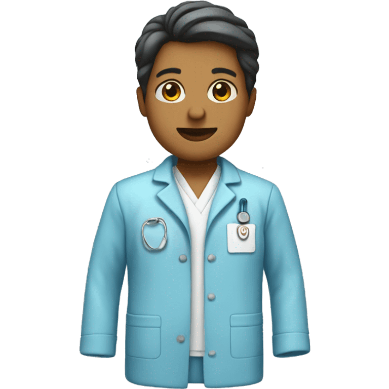 light blue jacket for a nurse, only jacket no person emoji