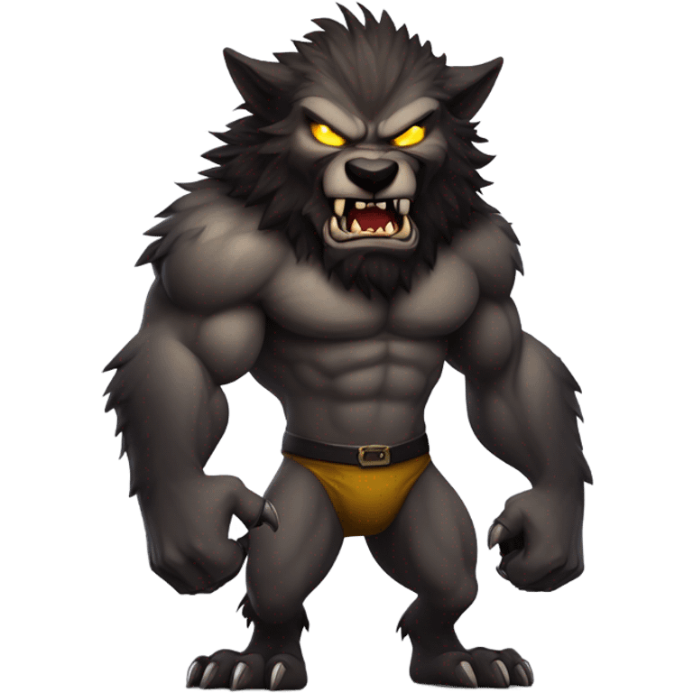 Werewolf emoji