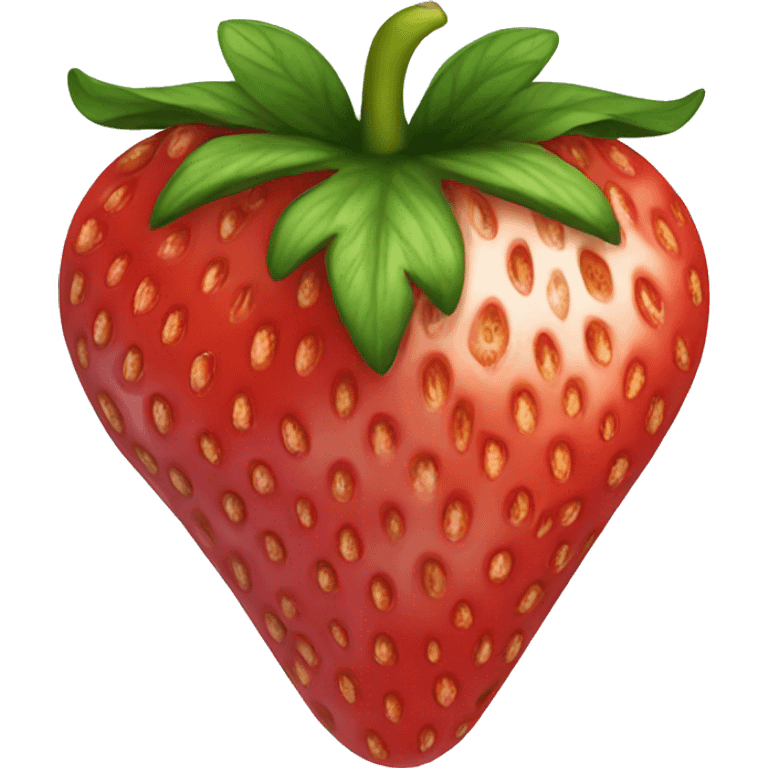 strawberry fruit emoji