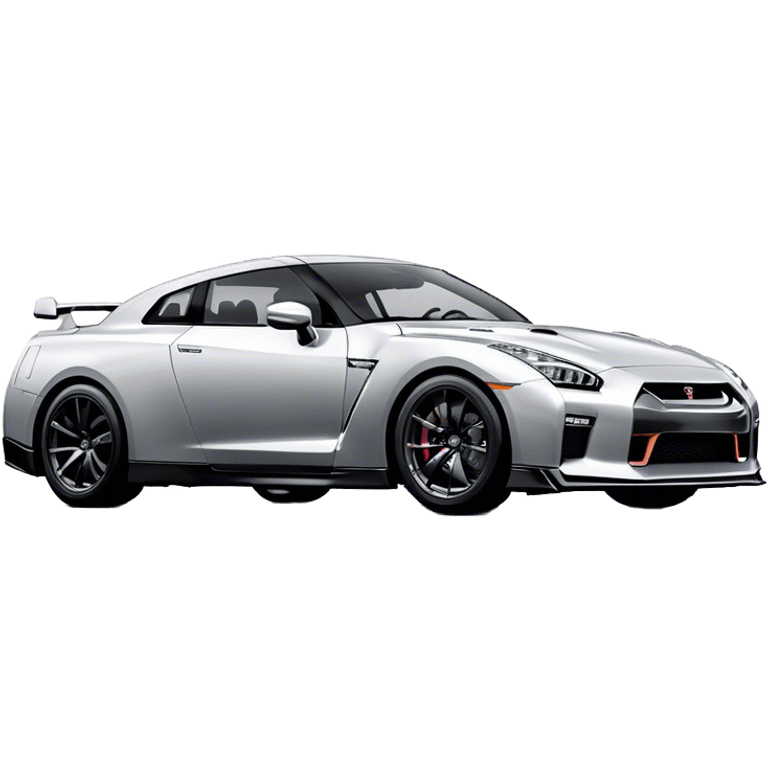 Nissan GT-R - Nissan (Model Year: 2022) (Iconic colour: Silver) emoji