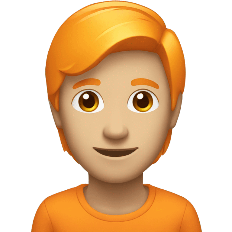 create a check emoji in orange emoji