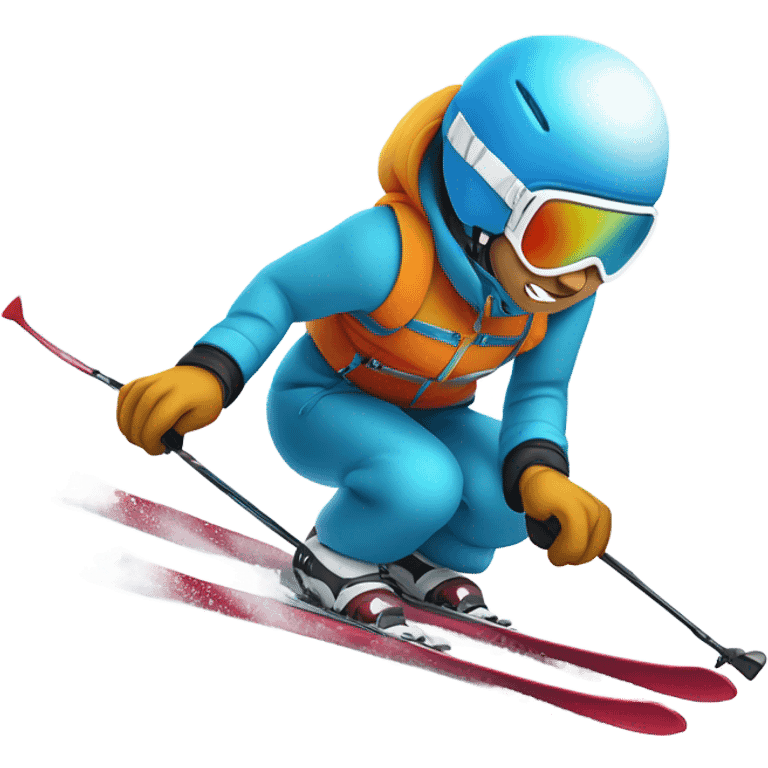 Ski - peur emoji