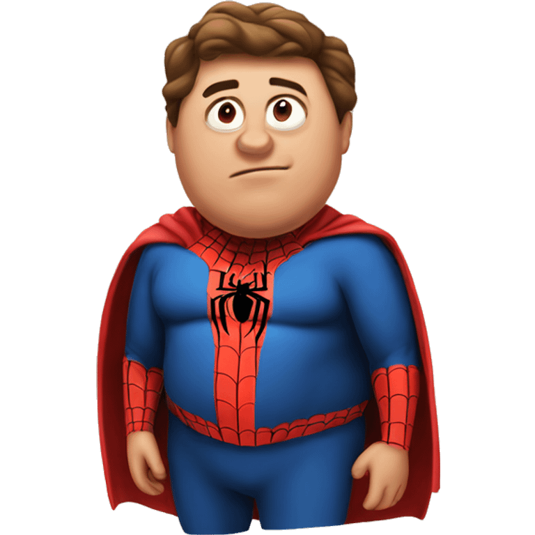 Fat fat fat spiderman emoji