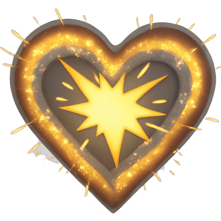 Heart with sparks  emoji