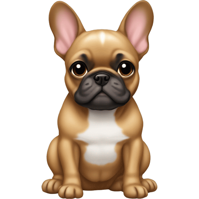 Fawn frenchie emoji