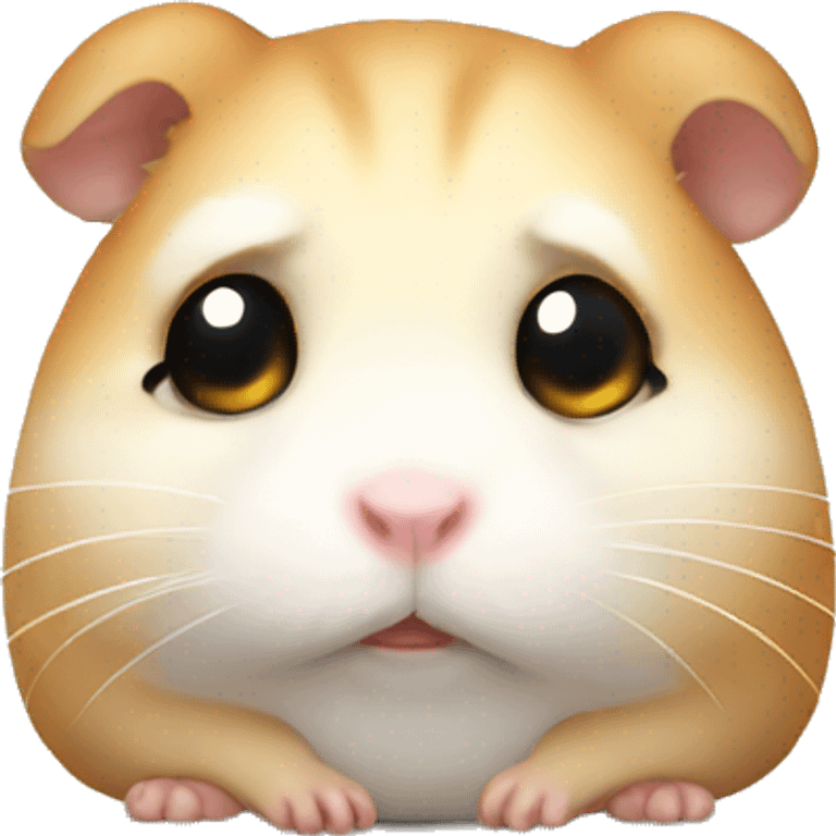 sad hamster emoji